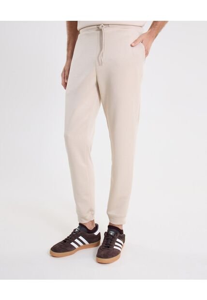 Jogger Básico Comfort Plush  Para Hombre Café Atmos