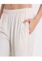Pantalón De Punto Training Aeroflow  Para Mujer Crema Atmos de Atmos