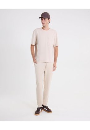 Jogger Básico Comfort Plush Para Hombre Café Atmos