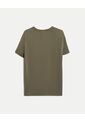 Camiseta Manga Corta Regular Fit Plush  Para Hombre Verde Atmos de Atmos