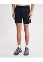 Bermuda Training Medio Biker Ashton  Para Hombre Negro Atmos de Atmos