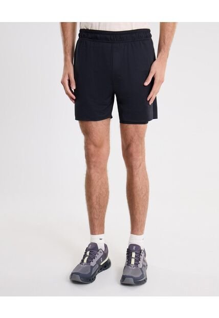 Bermuda Training Medio Biker Ashton  Para Hombre Negro Atmos