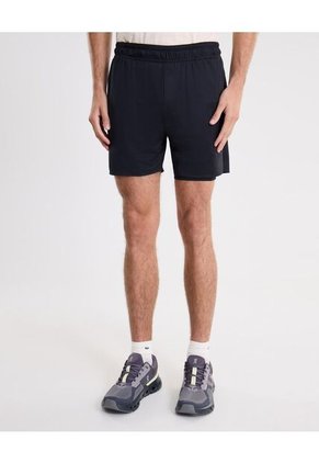 Bermuda Training Medio Biker Ashton Para Hombre Negro Atmos