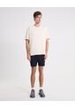 Bermuda Training Medio Biker Ashton  Para Hombre Negro Atmos de Atmos