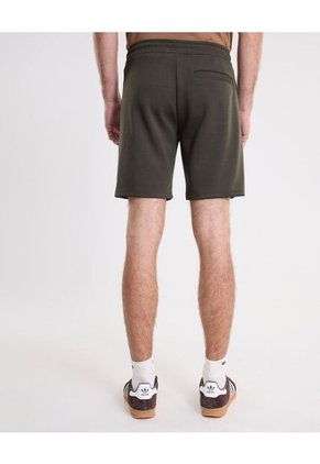 Bermuda Básica Plush  Para Hombre Verde Atmos