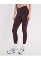 Leggins Pretina Cruzada Aerius Skin  Para Mujer Café Atmos de Atmos