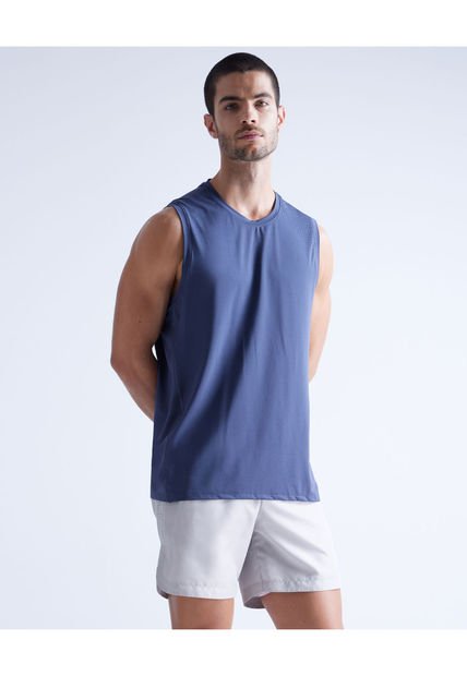 Camiseta Para Hombre Manga Sisa Color Gris Oscuro Marca Atmos #32090076