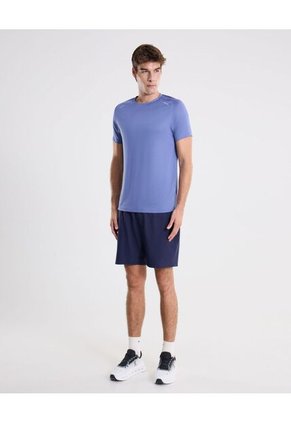 Camiseta Deportiva Texturizada Para Hombre Azul Atmos