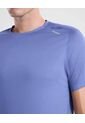 Camiseta Deportiva Texturizada  Para Hombre Azul Atmos de Atmos