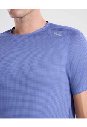 Camiseta Deportiva Texturizada Para Hombre Azul Atmos