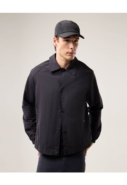Chaqueta Sobrecamisa Técnica  Para Hombre Negro Atmos