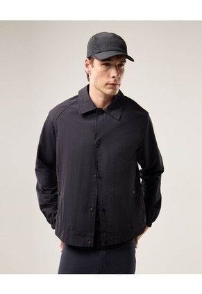 Chaqueta Sobrecamisa Técnica Para Hombre Negro Atmos