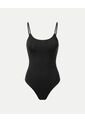 Body Brasilera En Microfibra X1 Para Mujer Negro Atmos de Atmos