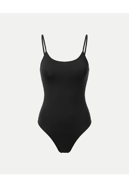 Body Brasilera En Microfibra X1 Para Mujer Negro Atmos