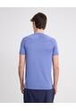 Camiseta Deportiva Texturizada  Para Hombre Azul Atmos de Atmos