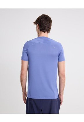 Camiseta Deportiva Texturizada Para Hombre Azul Atmos