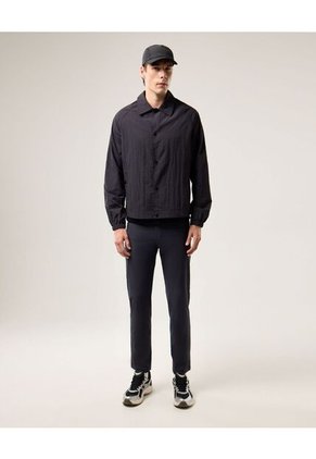 Chaqueta Sobrecamisa Técnica Para Hombre Negro Atmos