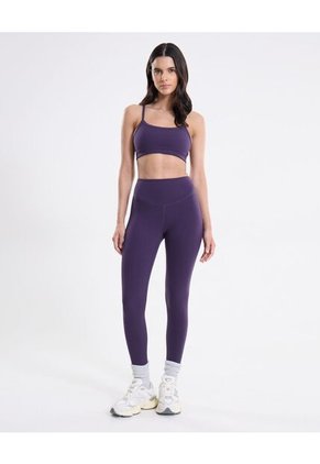 Top Con Tiras Soporte Bajo Aerius Skin Para Mujer Uva Atmos