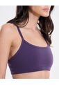 Top Con Tiras Soporte Bajo Aerius Skin  Para Mujer Uva Atmos de Atmos