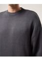 Saco Cuello Redondo Tejido  Para Hombre Gris Atmos de Atmos