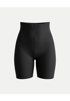 Boxer Tiro Alto Invisible Control X1 Para Mujer Negro Atmos