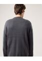 Saco Cuello Redondo Tejido  Para Hombre Gris Atmos de Atmos