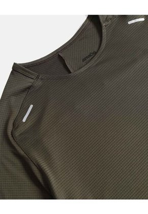 Camiseta Deportiva Texturizada Para Hombre Verde Atmos