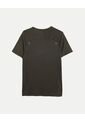 Camiseta Deportiva Texturizada  Para Hombre Verde Atmos de Atmos