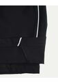 Bermuda Training Larga Con Biker Piping  Para Hombre Negro Atmos de Atmos