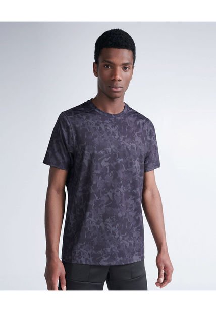 Camiseta Para Hombre Manga Corta Color Negro Marca Atmos #32090017