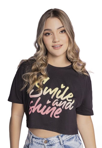 Camiseta Mujer Negro Atypical 1499