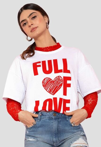 Camiseta Mujer Blanco Atypical 113617