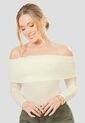 Blusa Mujer Crema Atypical 113172 de Atypical