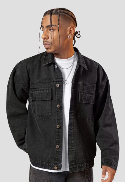 Chaqueta Hombre Negro Atypical 105377