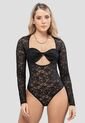 Body Mujer Negro Atypical 112855 de Atypical