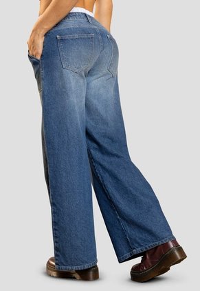 Jean Mujer Azul Oscuro Atypical 114461