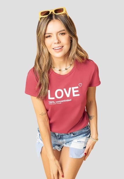 Camiseta Mujer Rosa Atypical 410