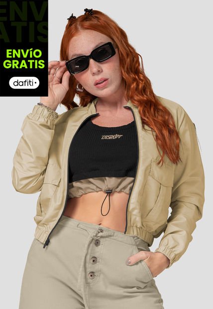 Chaqueta Mujer Beige Atypical 105096