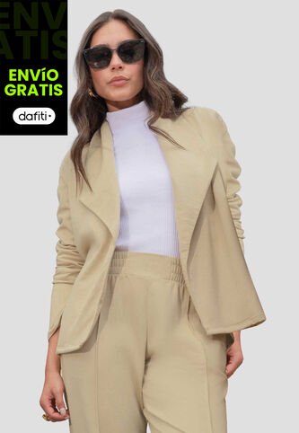 Blazer Mujer Latte Atypical 111954 Atypical