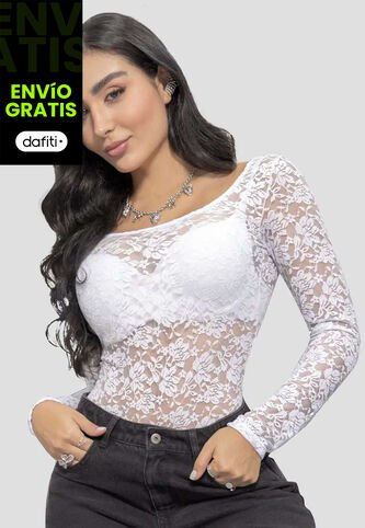 Body Mujer Blanco Atypical 110789 Atypical