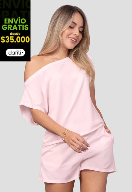 Conjunto Mujer Rosa Atypical 113815