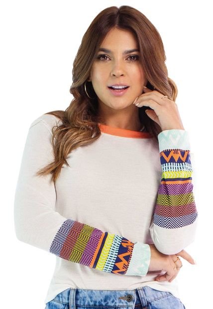 Camibuzo Mujer Blanco Atypical 90636