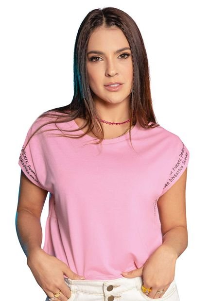 Camiseta Mujer Rosa Atypical 4525
