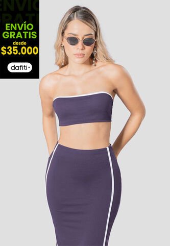 Conjunto Mujer Vino Atypical 102184 Atypical