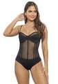 Body Mujer Negro Atypical 7168 de Atypical