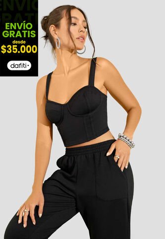 Conjunto Mujer Negro Atypical 100887 Atypical