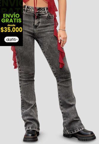 Jean Mujer Negro Atypical 111862 Atypical