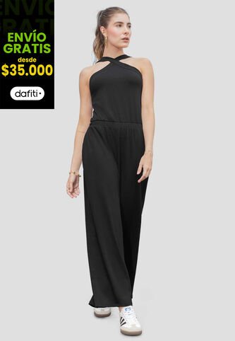 Enterizo Largo Mujer Negro Atypical 111948 Atypical