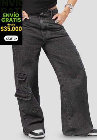 Jean Mujer Negro Atypical 111350 Atypical