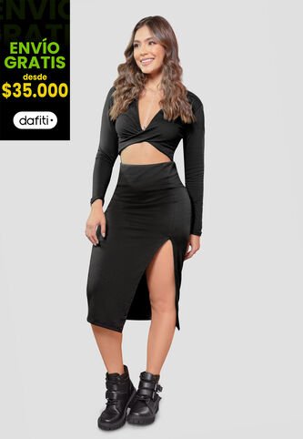 Conjunto Mujer Negro Atypical 105451 Atypical